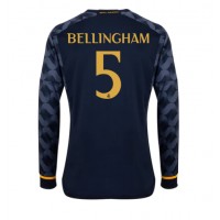 Billiga Real Madrid Jude Bellingham #5 Borta fotbollskläder 2023-24 Långärmad